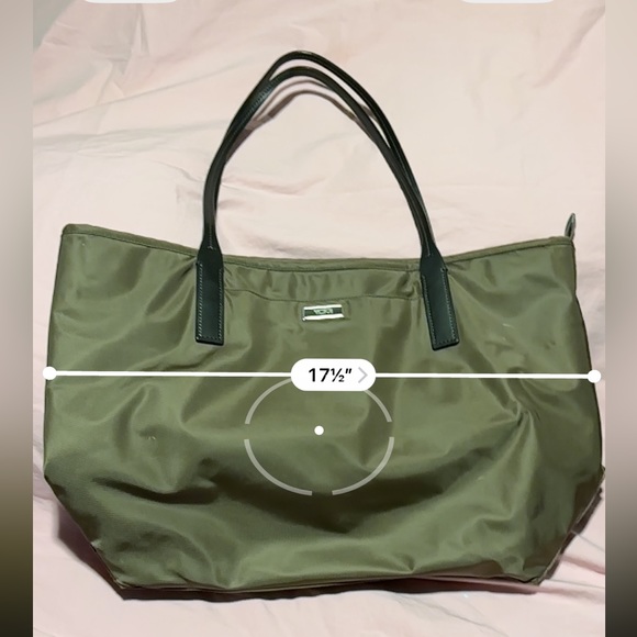 Tumi Olive Green Nylon Tote - Picture 13 of 13